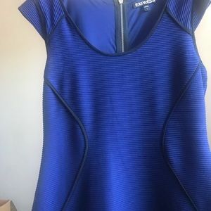 Hot blue dress -mini